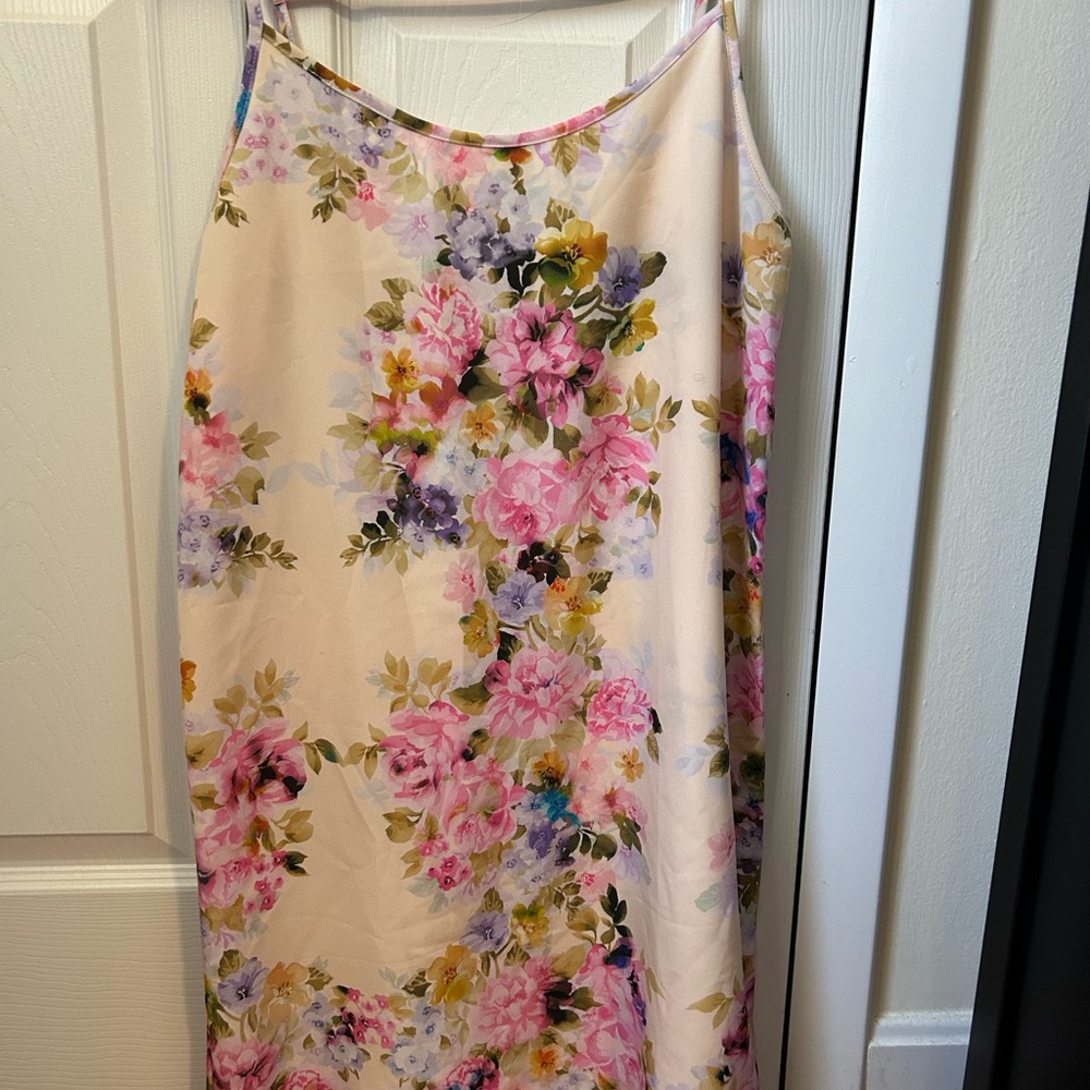 Oh My Love sheer floral dress